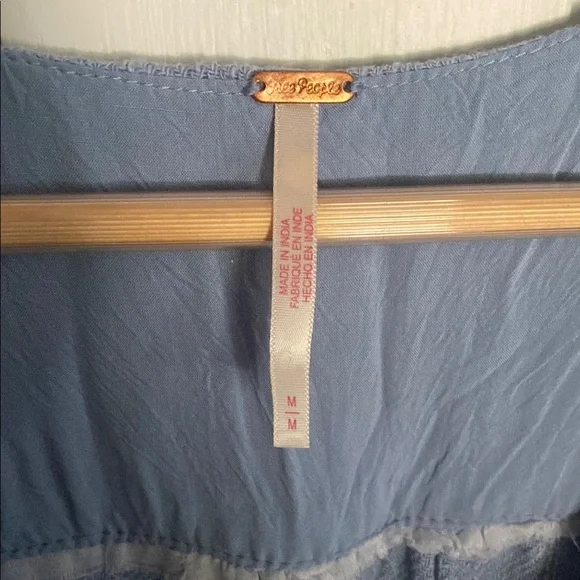 Free People Blue Midi Dress - Picture 2 of 6